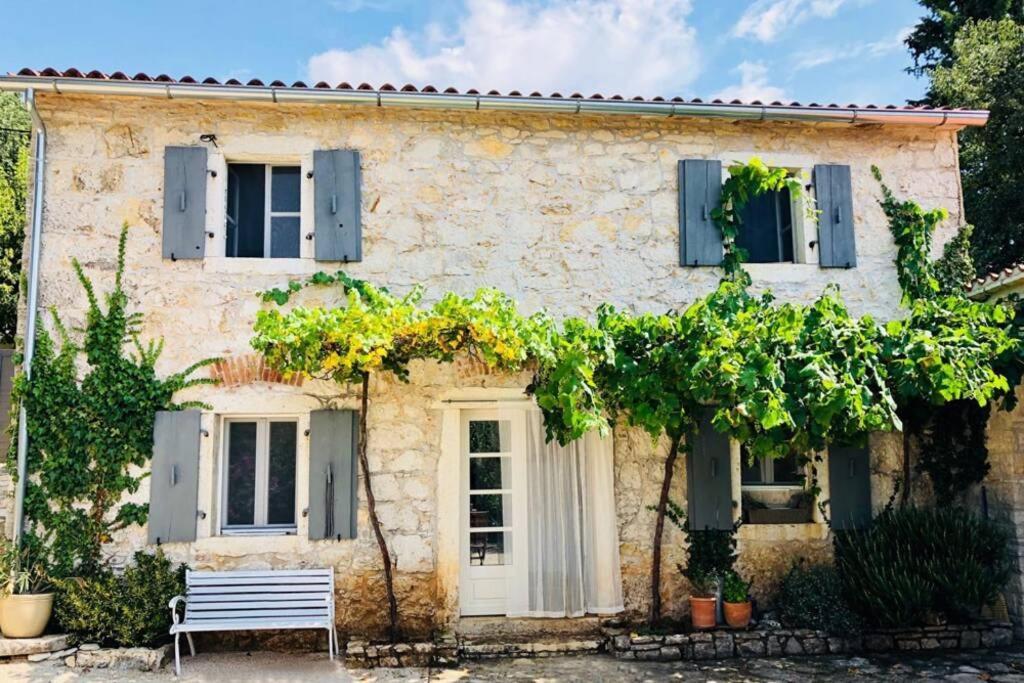 Ferienhaus Villa Alisia, Wunderschoenes Natursteinhaus Bei Porec, Istrien, Kroatien Vranje Selo Экстерьер фото