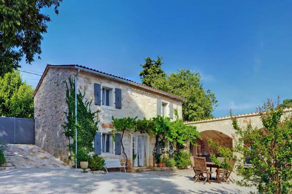 Ferienhaus Villa Alisia, Wunderschoenes Natursteinhaus Bei Porec, Istrien, Kroatien Vranje Selo Экстерьер фото