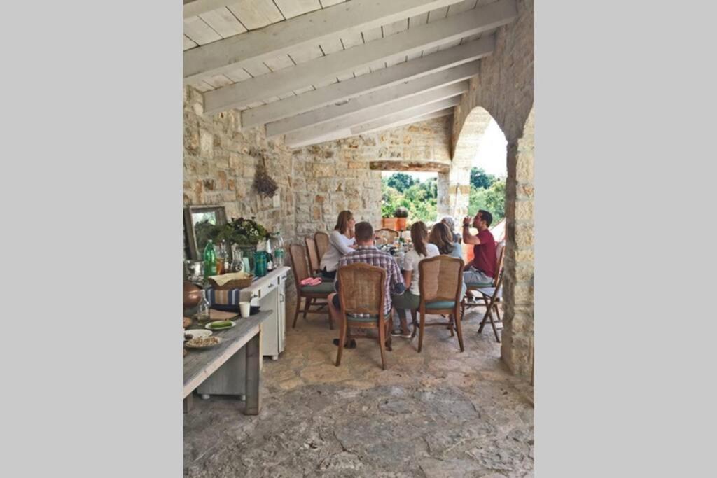Ferienhaus Villa Alisia, Wunderschoenes Natursteinhaus Bei Porec, Istrien, Kroatien Vranje Selo Экстерьер фото