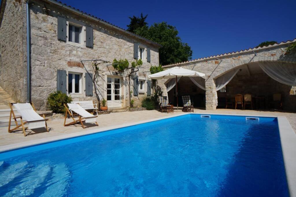 Ferienhaus Villa Alisia, Wunderschoenes Natursteinhaus Bei Porec, Istrien, Kroatien Vranje Selo Экстерьер фото